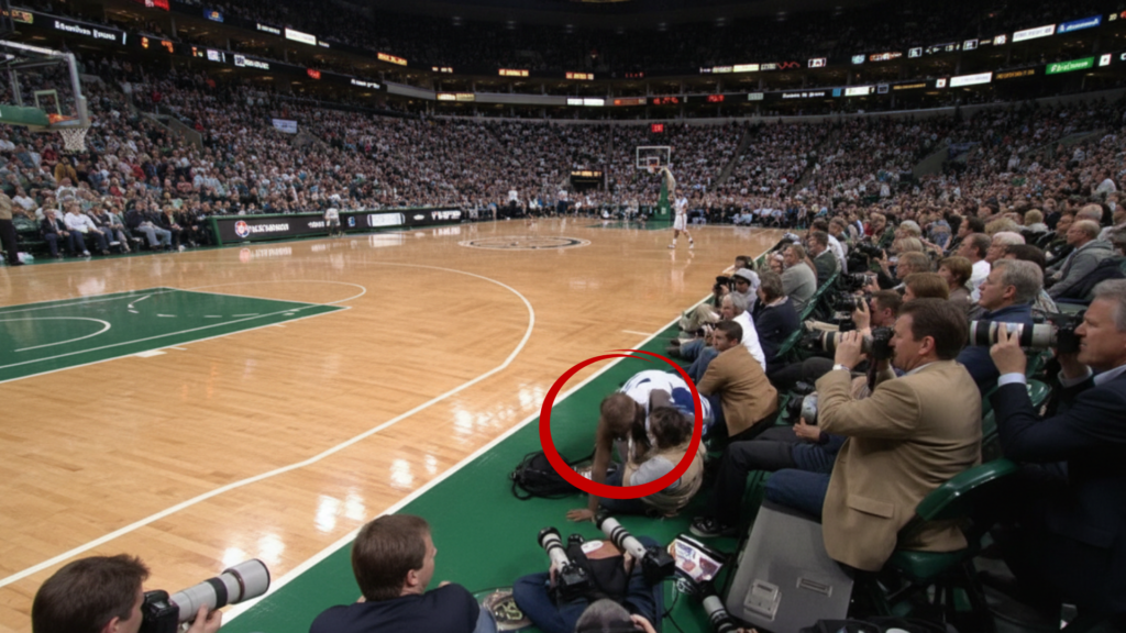 SHOCKING FOOTAGE: Pro Basketball Star SNAPS and Kicks Defenseless Cameraman Mid-Game!