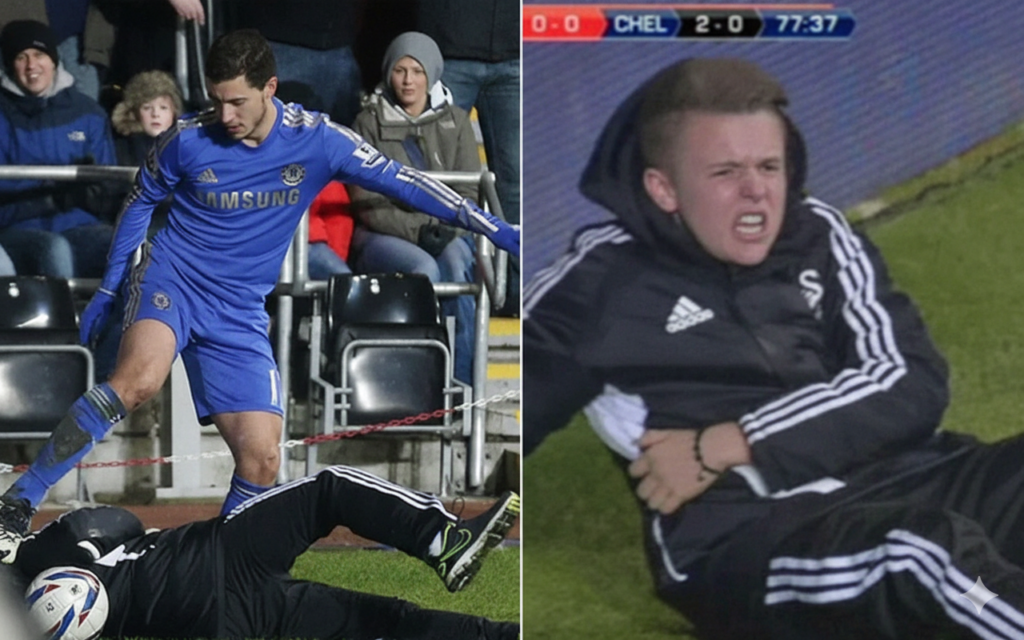 The Multi-Million Dollar Kick: How a Ball Boy Became Richer Than the Premier League Star Who Kicked Him!